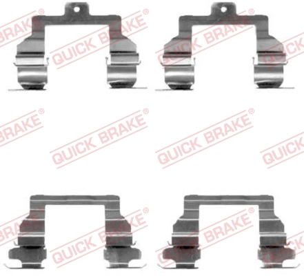 Accessory Kit, disc brake pad